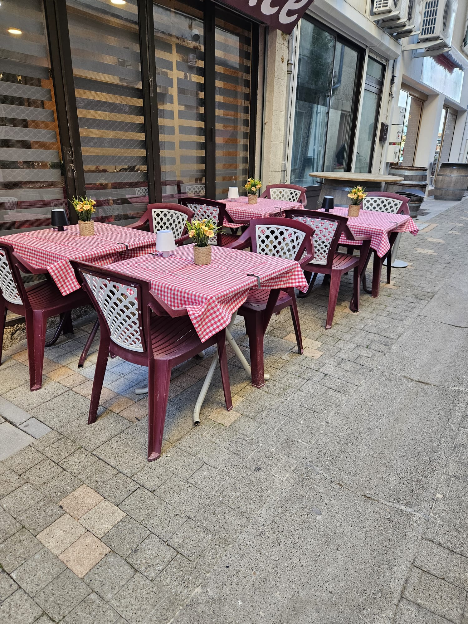 Terrasse du restaurant