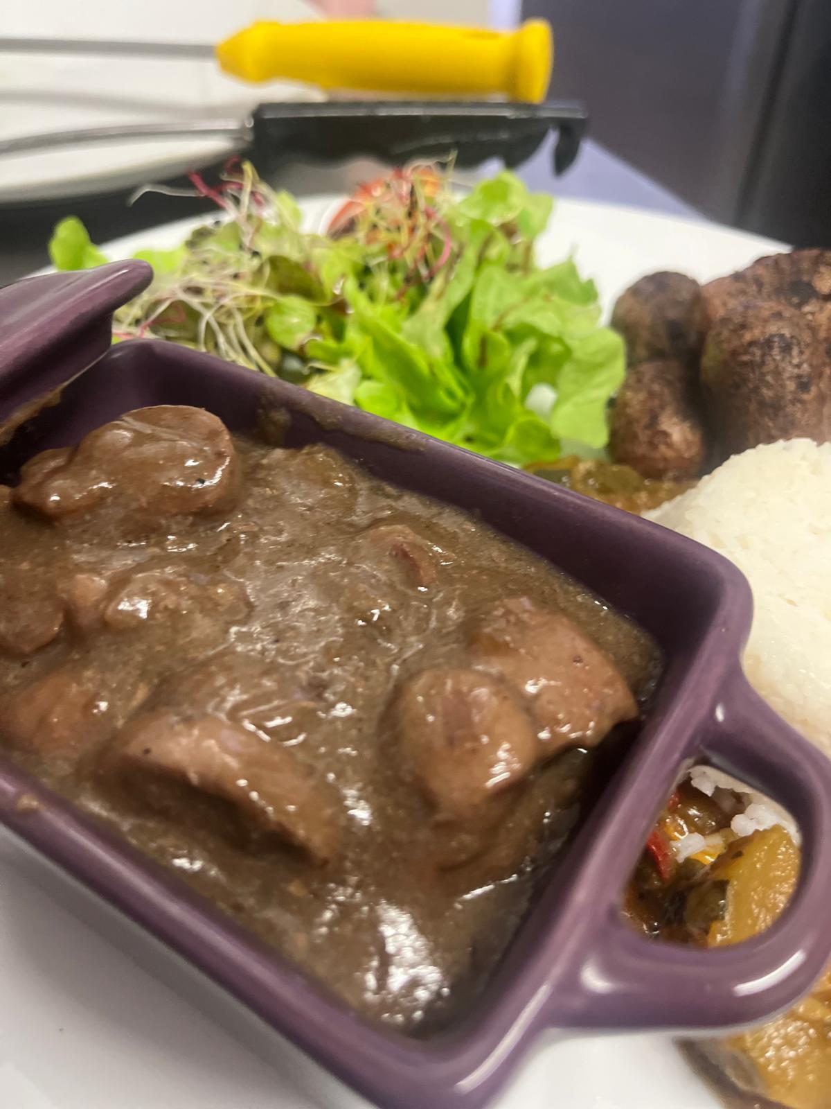 Plat mijoté sauce
